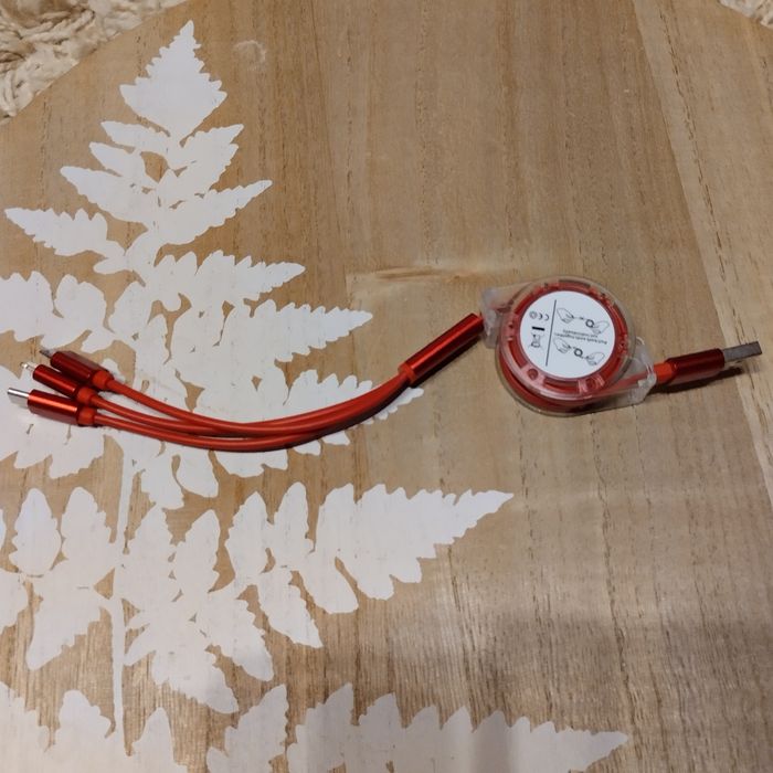 Kabel USB typu 3 w1