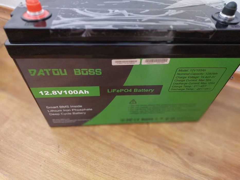 Акумулятор LiFePO4 Datou Boss 12.8V 100Ah 1280W лит-железо-фосф. бат.