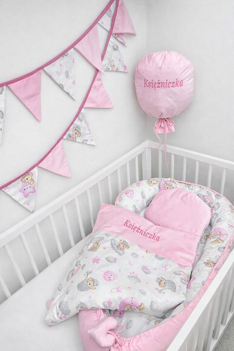 Zestaw do łóżeczka  księżniczka