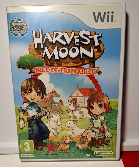 Harvest Moon Tree of tranquality Nintendo Wii