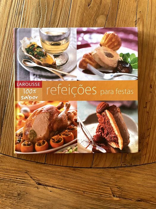 Coleção Larousse de receitas – 7 volumes temáticos em excelente estado