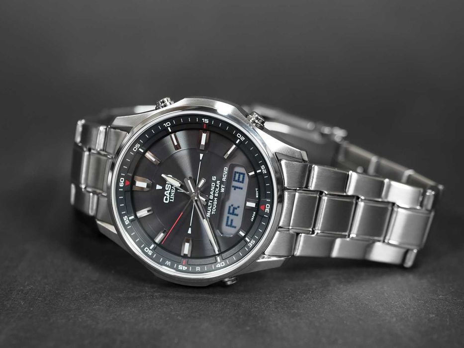 Casio LCW-M100DE-1A Lineage Solar  Wave Ceptor