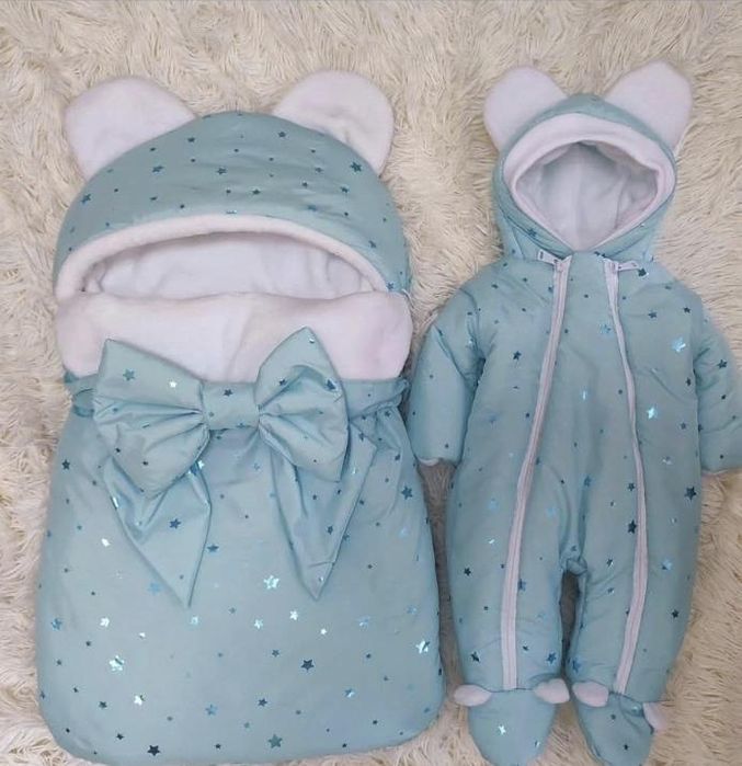 Конверт+комбінезон на виписку