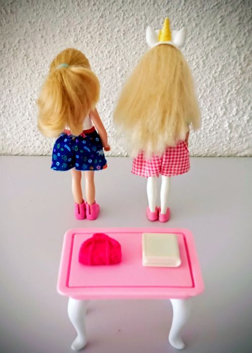 Barbie Chelsea e Kelly ano 2010, 5€ cada.