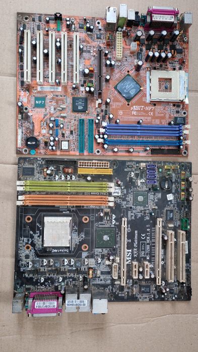 Материнські плати / запчастини на афінаж.