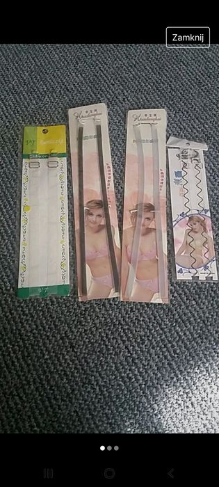 Ramiączka silikonowe