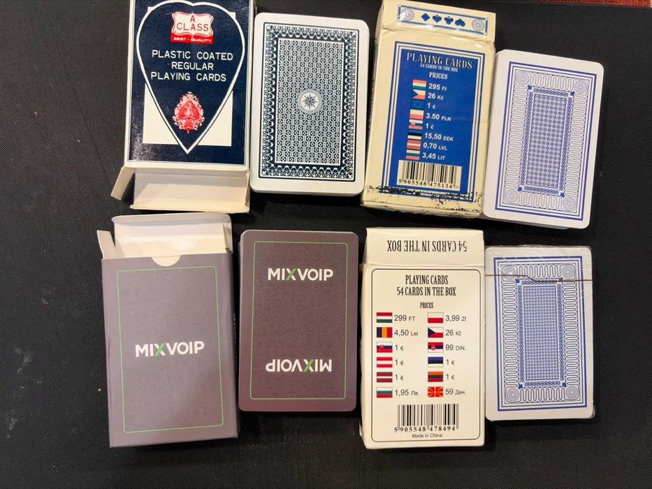 klasyczne karty do gry