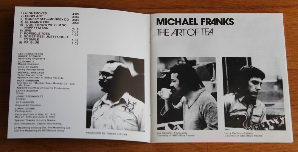 CD Michael Franks - The Art of Tea (1975)