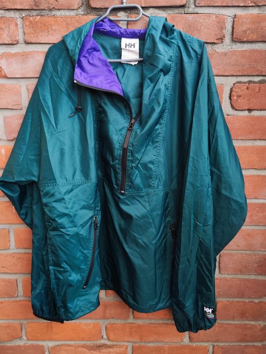 Oryginalna Kurtka Helly Hansen Anorak Wiatrówka Vintage USA Size L