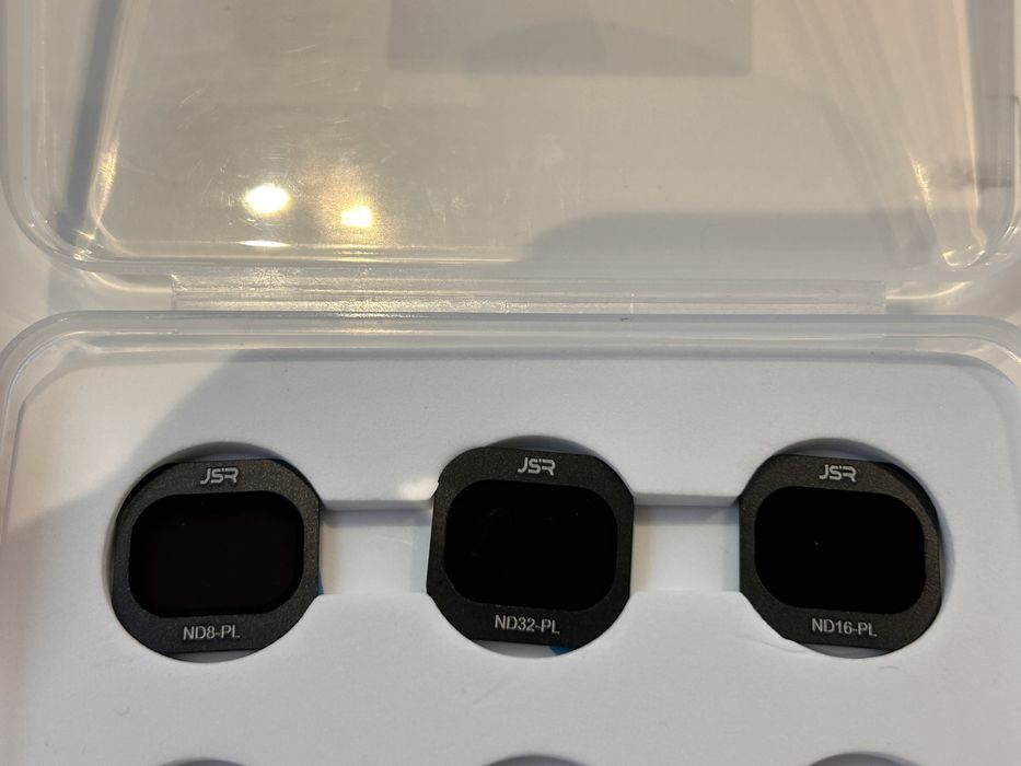 Vendo conjunto de filtros de lentes marco JSR novo