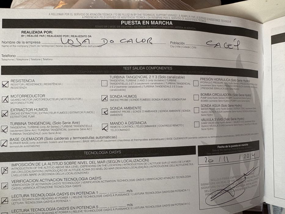 Salamandra Pellets da Bronpi - modelo Reyna