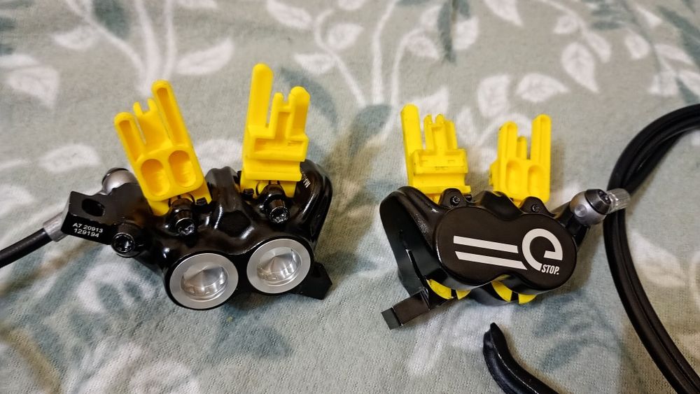 Magura MT5 E STOP com disco 203mm