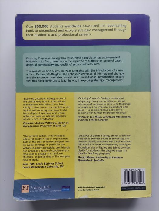 Exploring Corporate Strategy64752029754627125