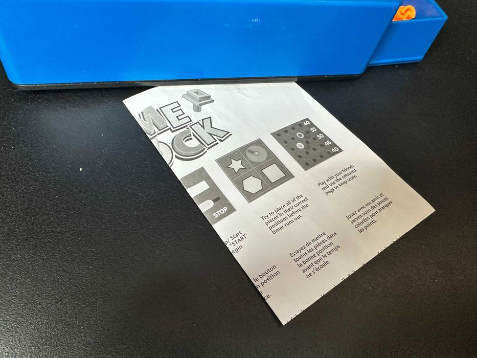 Настільна гра сортер "Time Shock" від Tobar