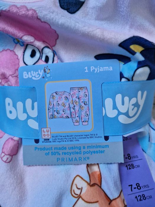 Piżama welurowa Disney Bluey PRIMARK