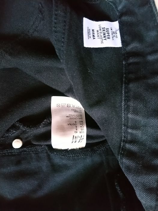 Джинсові шорти для вагітних обрізані H&M Mama EUR 40 розмір