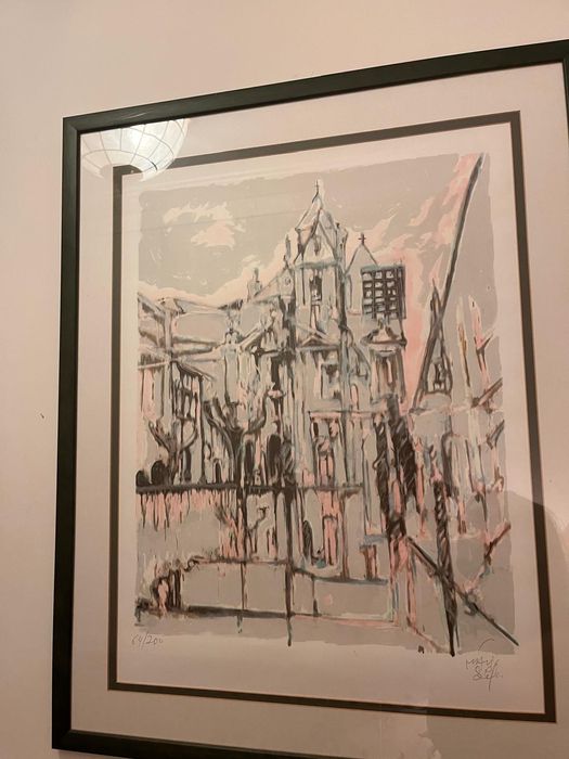 Serigrafia Numerada de Mario Silva