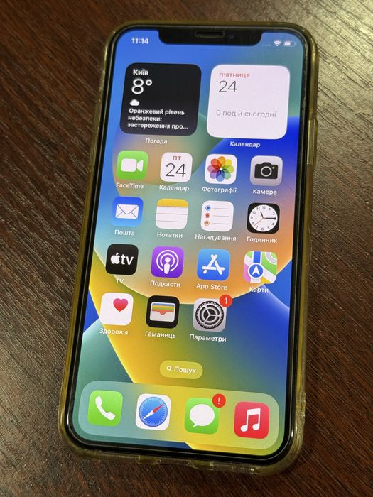 iPhone X 64 ГБ пам'яті айфон 10 ідеальний телефон для дитини