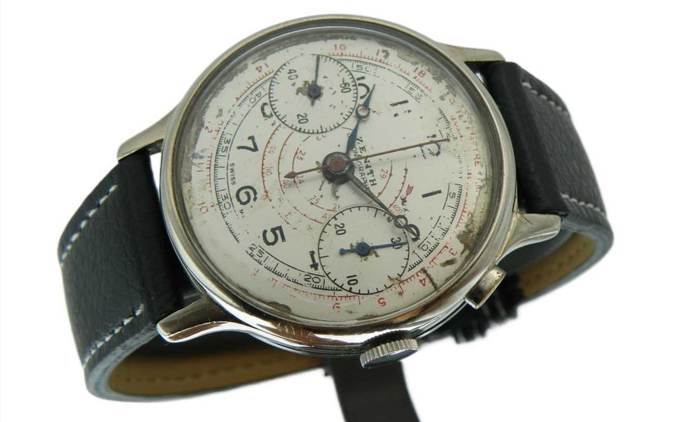 ZENITH Chronograf Monophuser Vintage XXL 40mm RRR