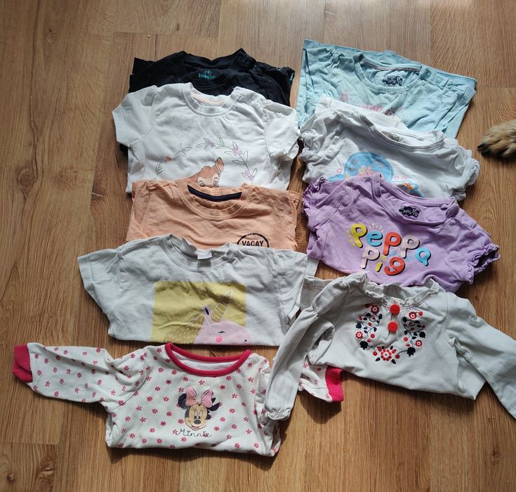 Paczka ubranek dla dziewczynki 74-92