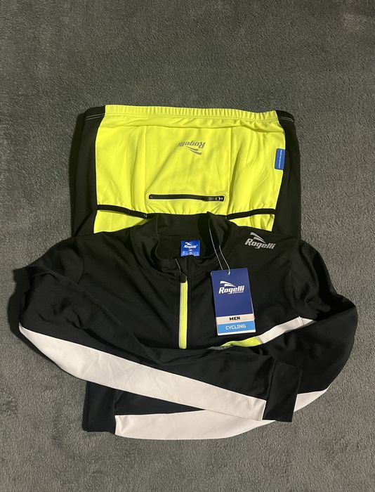 Bluza/koszulka rowerowa/kolarska Rogelli Recco 2.0 LS Jersey