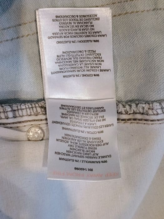 Spodnie jeans męskie rozm.L Siksilk