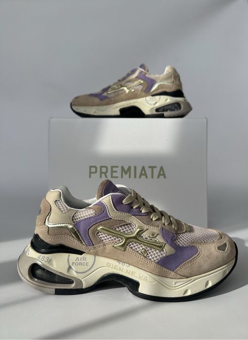 Жіночі кросівки Premiata sharky Оргигінал