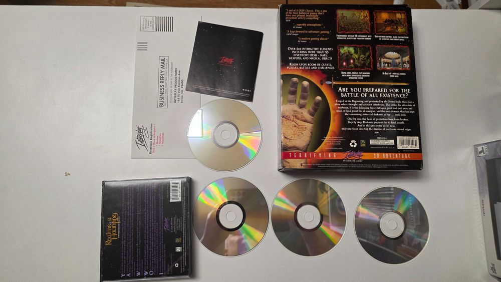 PC Realms of the haunting premierowe wydanie big box