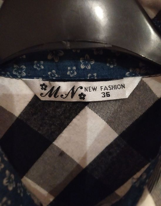 Koszula w kratę rozmiar s