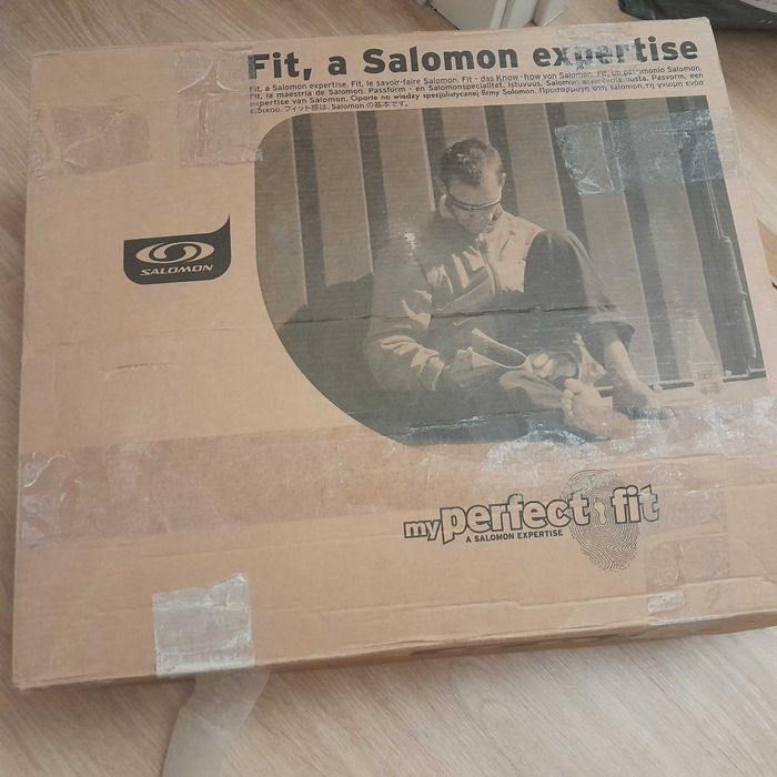 Botas de ski Salomon, nunca usadas (tamanho 38)