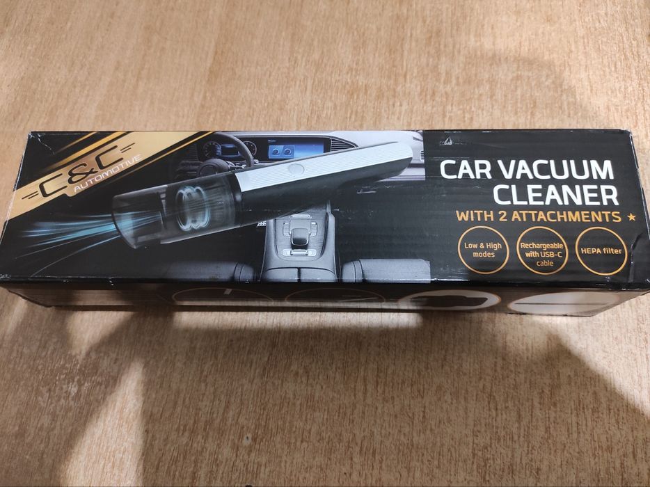 Аккумуляторный пилесос для авто.Наложка