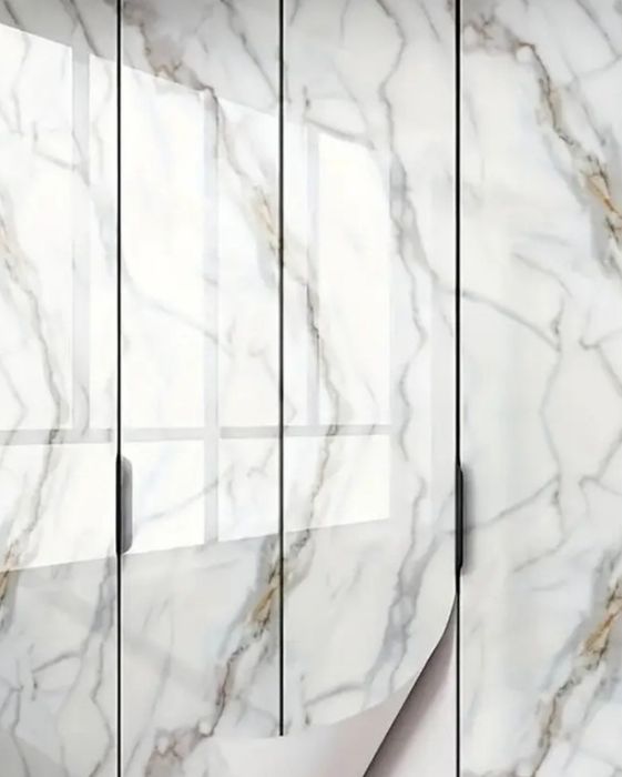 Самоклеюча плівка 5м х 0,6м, Білий Мармур