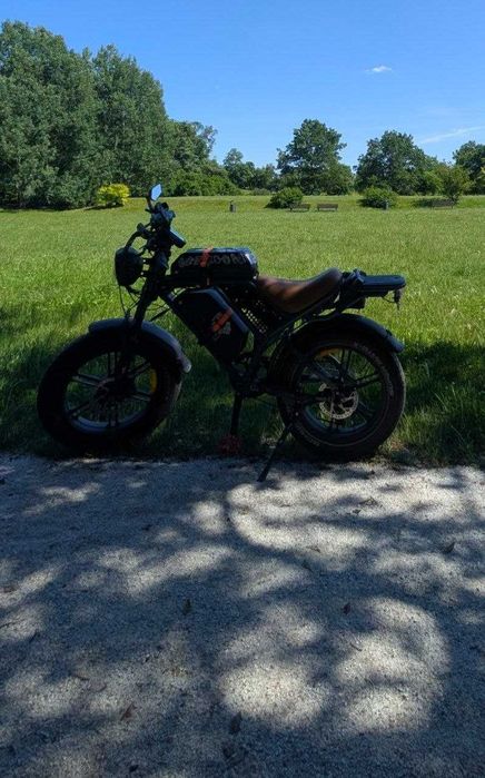 Rower elektryczny Fatbike Deepower S8 AWD Dual Battery 60Ah Full Suspension