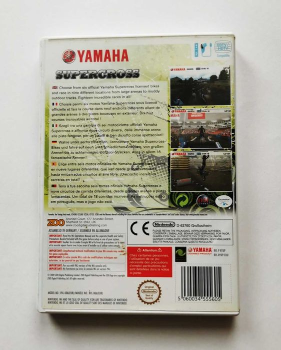 Yamaha Supercross Wii