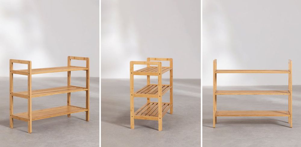 Armário de sapatos em madeira da SKLUM