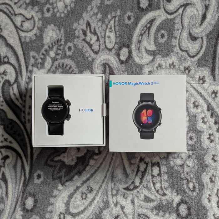 Smartwatch HONOR MagicWatch 2 42mm | czarny | zestaw