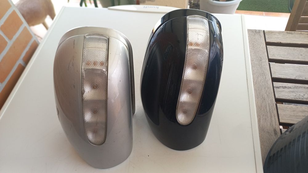 Mercedes capas de espelho esquerdo retrovisor com pisca