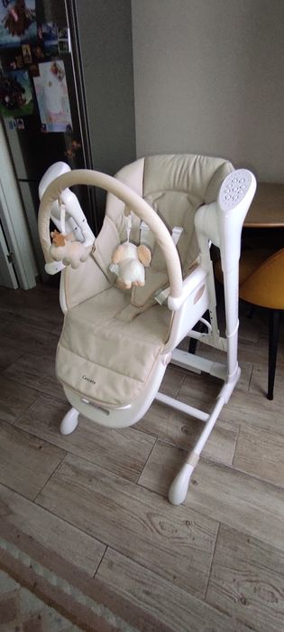 стільчик гойдалка для годування carello cascata