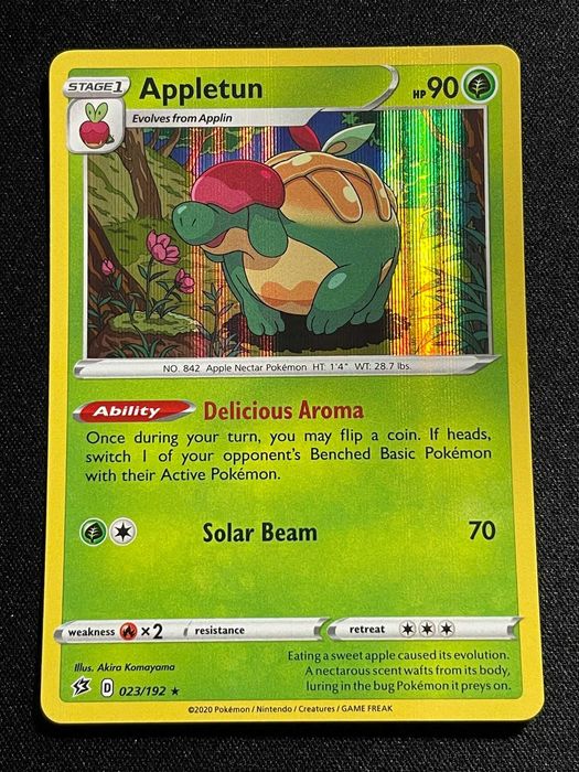 Carta Pokémon Appletun 23/192 Rebel Clash