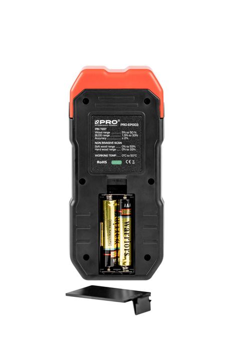 Wilgotnościomierz bezinwazyjny do drewna i betonu Pro 2w1