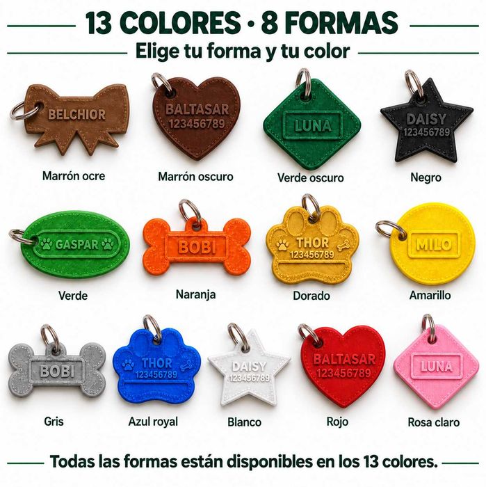 PLACAS IDENTIFICADORES PARA ANIMAIS