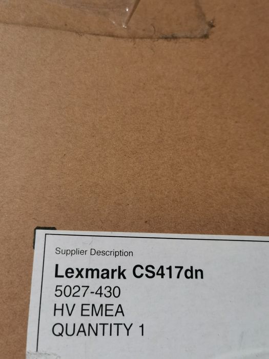 Impressora Laser cores Lexmark CS417dn  praticamente nova