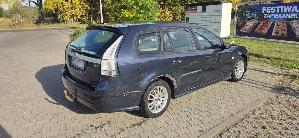 Saab 9-3 Linear kombi 2008 rok 2.0 Turbo 150KM