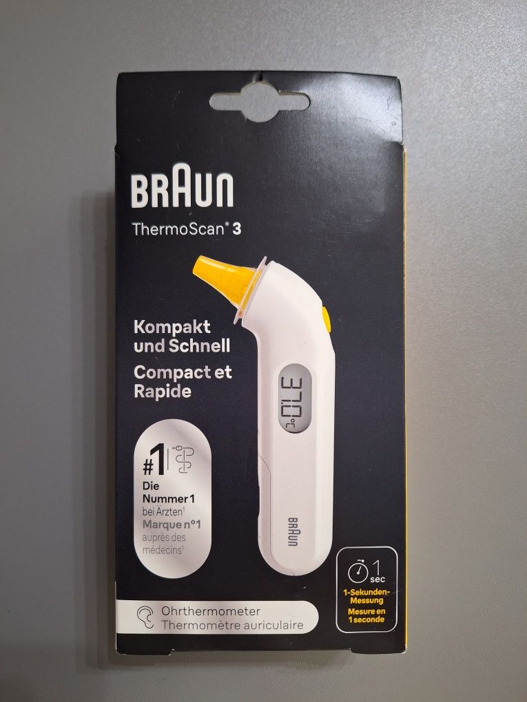 BRAUN ThermoScan 3 Thermomètre auriculaire IRT3030