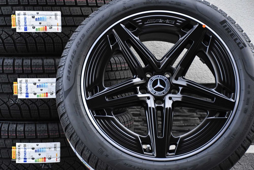 Koła zimowe OEM Mercedes V KLASA W447 W448 VITO Tourer 19" NOWE Pirelli MO