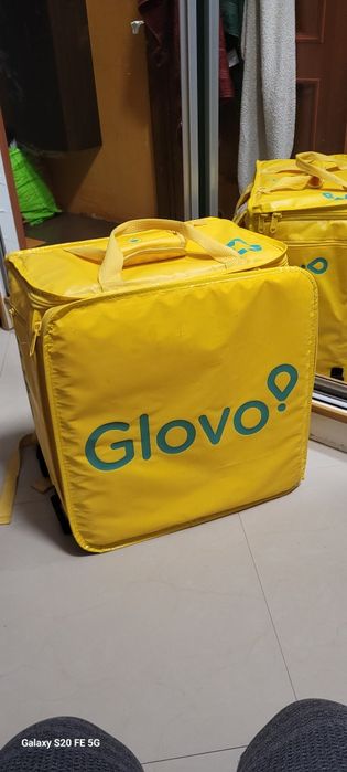 plecak glovo, torba termiczna