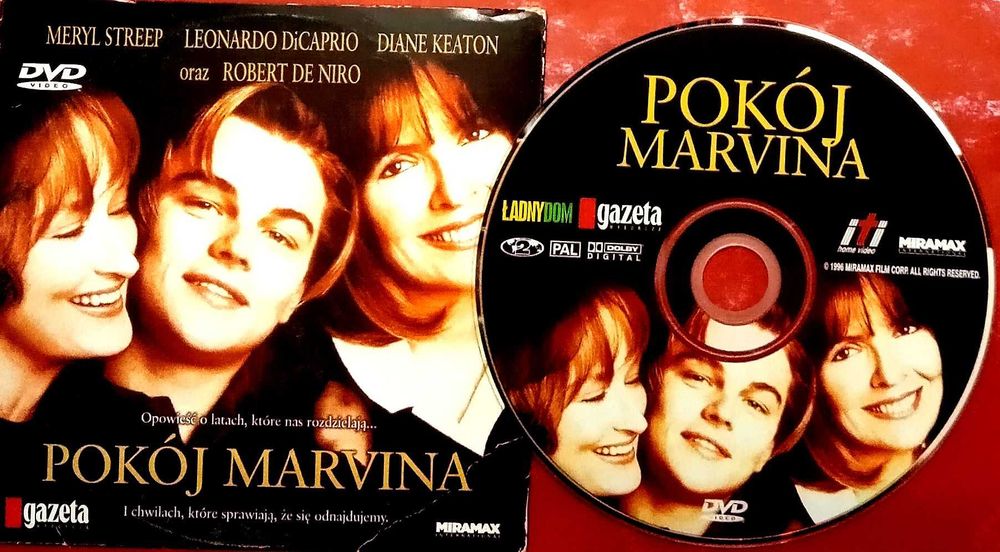 407 DVD Pokój Marvina Meryl Streep Leonardo Dicaprio Diane Keaton