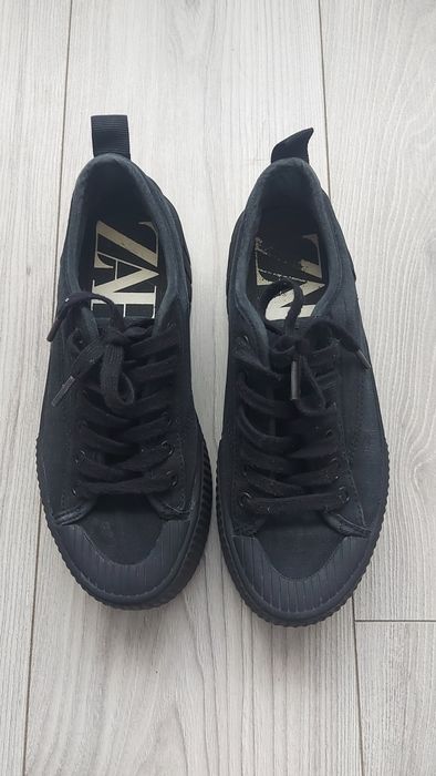 Кросівки Zara чорні демісезони 36(23 см)