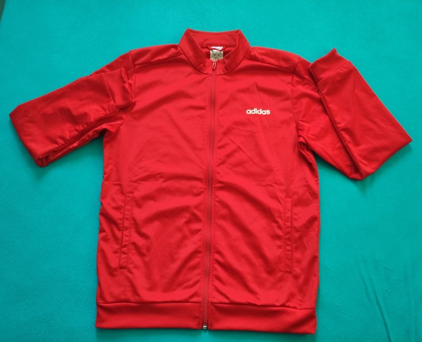Bluza sportowa Adidas rozmiar L czerwona