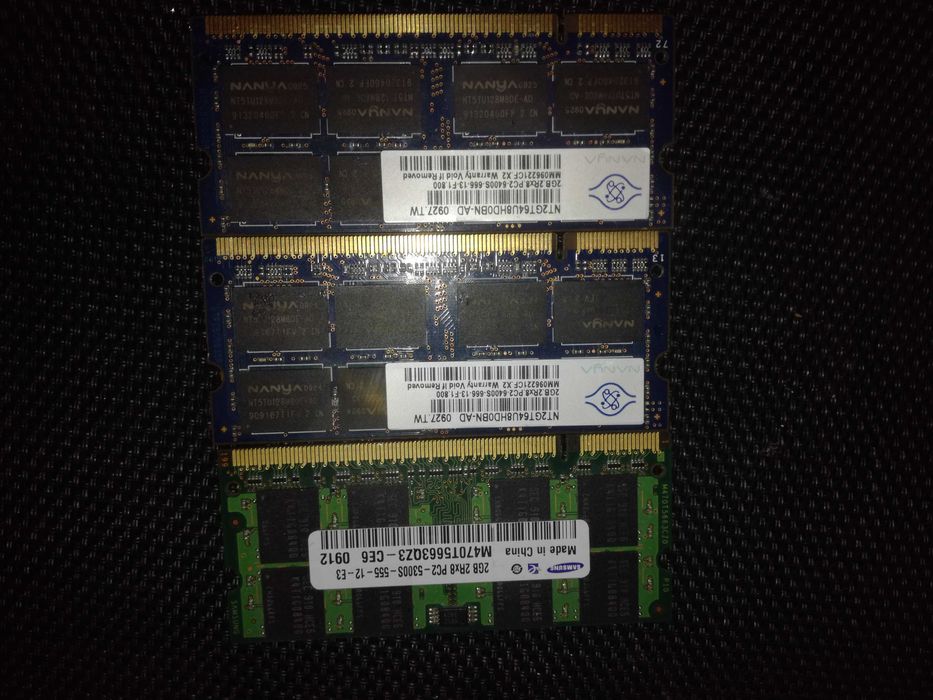 DDR2 6gb do laptopa